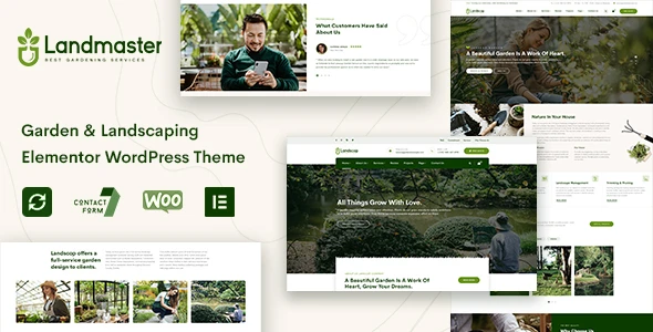 Landmaster – Garden &amp; Landscaping WordPress Theme