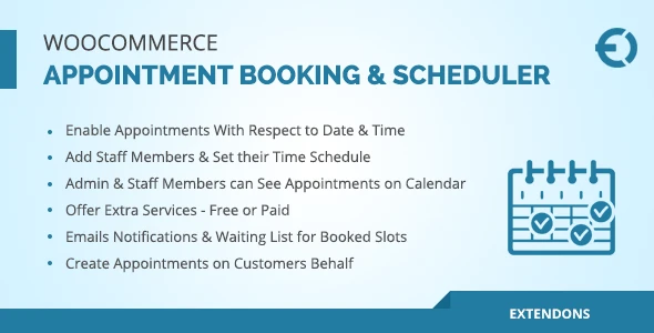 Appointly – WooCommerce Appointment Booking &amp; Scheduler Plugin
