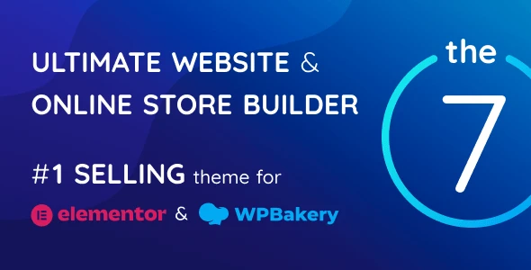 The7 — Ultimate Website &amp; Online Store Builder for WordPress &amp; WooCommerce