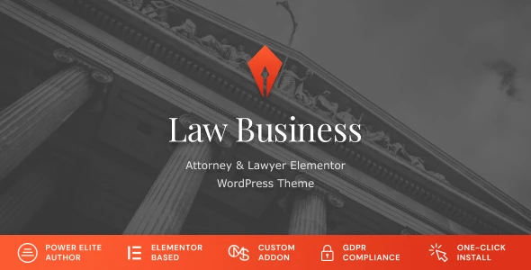 LawBusiness – Attorney &amp; Lawyer WordPress Theme