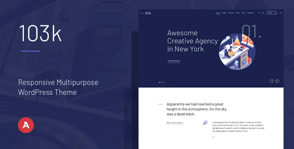 Hundred &amp; Three — Responsive Multipurpose WordPress Theme