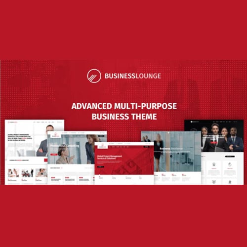 Business Lounge | Multi-Purpose Consulting &amp; Finance Theme