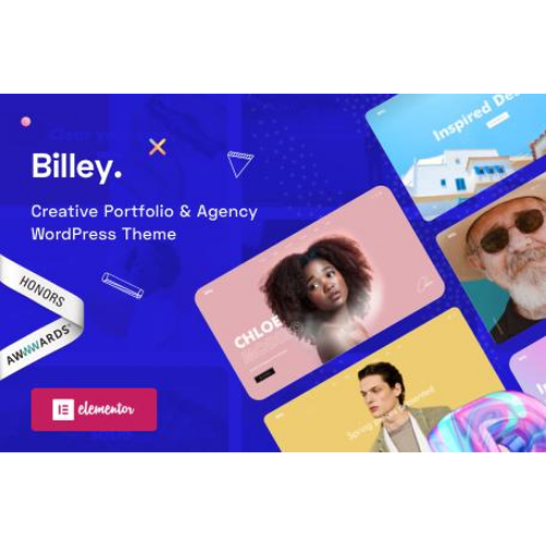 Billey - Creative Portfolio &amp; Agency WordPress Theme