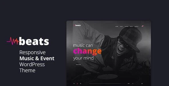 Beats – Responsive Music &amp; Event WordPress Theme